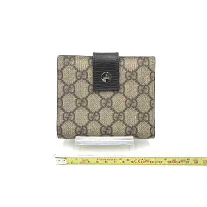 Gucci GG Plus Monogram Ladies GG Flap Wallet