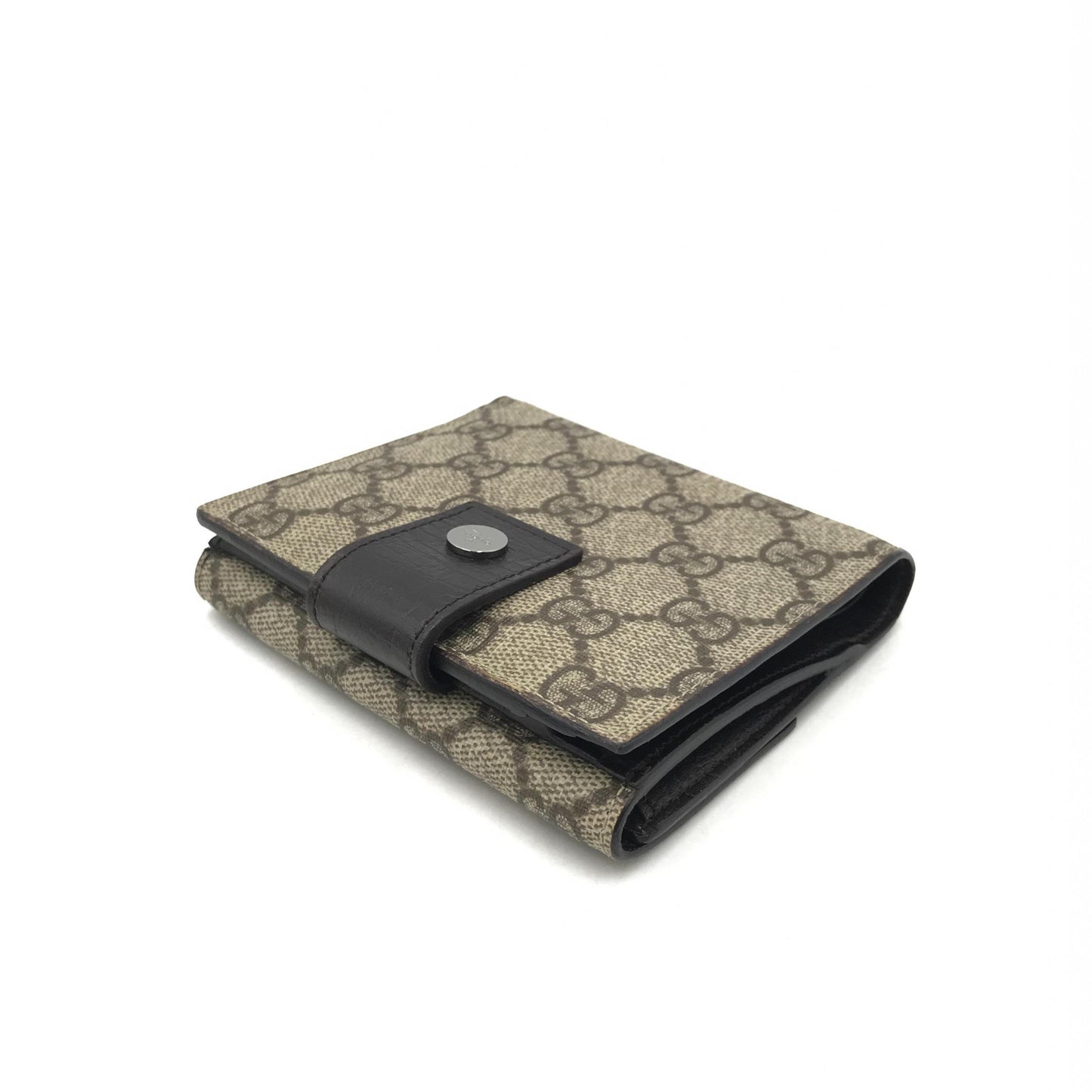 Gucci GG Plus Monogram Ladies GG Flap Wallet