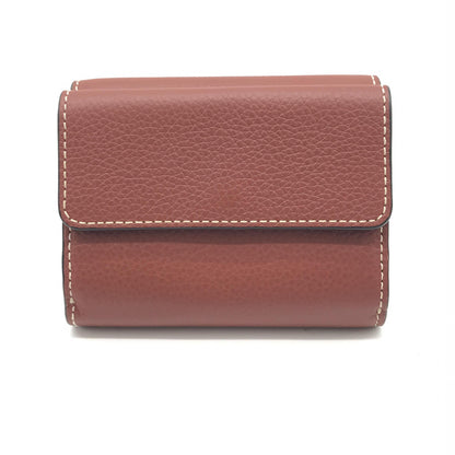 Chloe Grained Calfskin Small Darryl Trifold Wallet