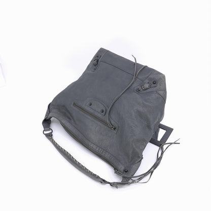 Balenciaga Agneau Hobo Anthracite