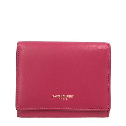 Yves Saint Laurent Leather Bi-Fold Wallet