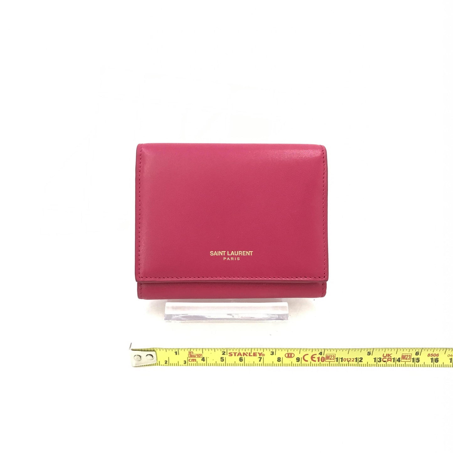 Yves Saint Laurent Leather Bi-Fold Wallet