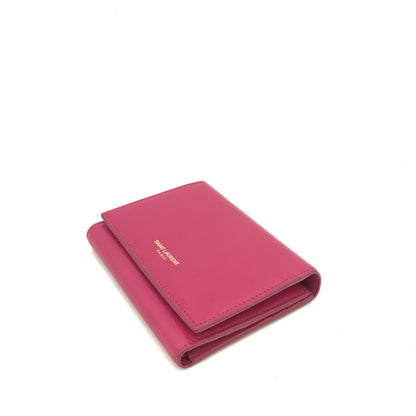 Yves Saint Laurent Leather Bi-Fold Wallet