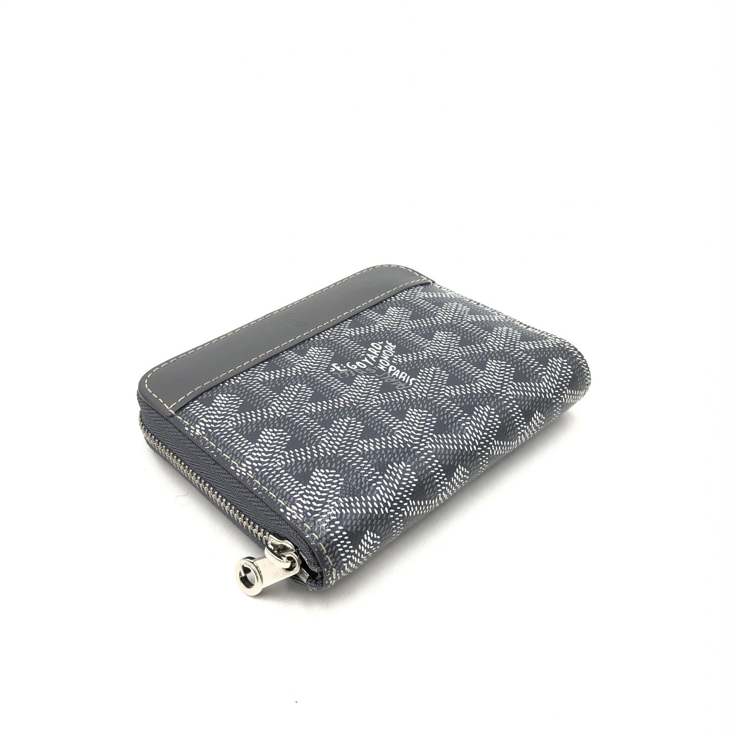 Goyard Chevron Print Matignon Zippy PM Wallet