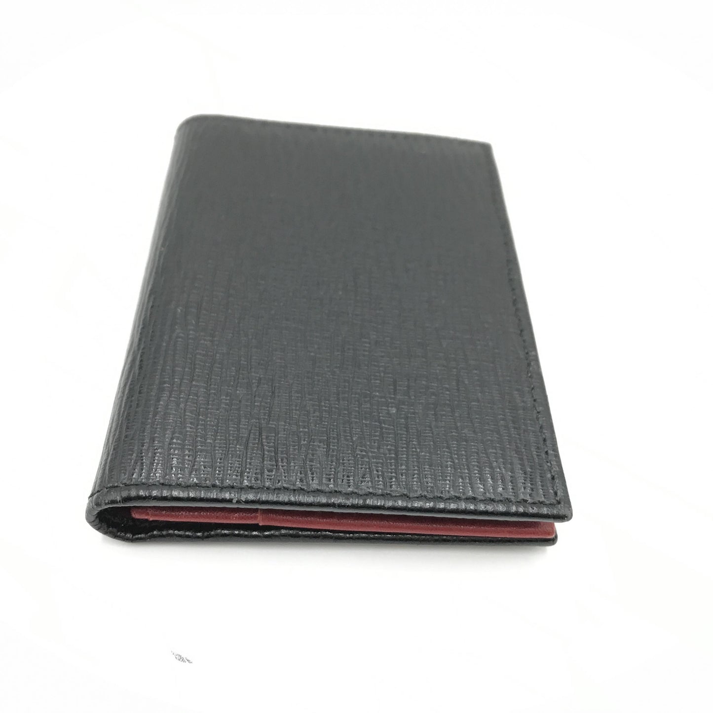 Salvatore Ferragamo Gancini Logo Plaque Bi-Fold Wallet