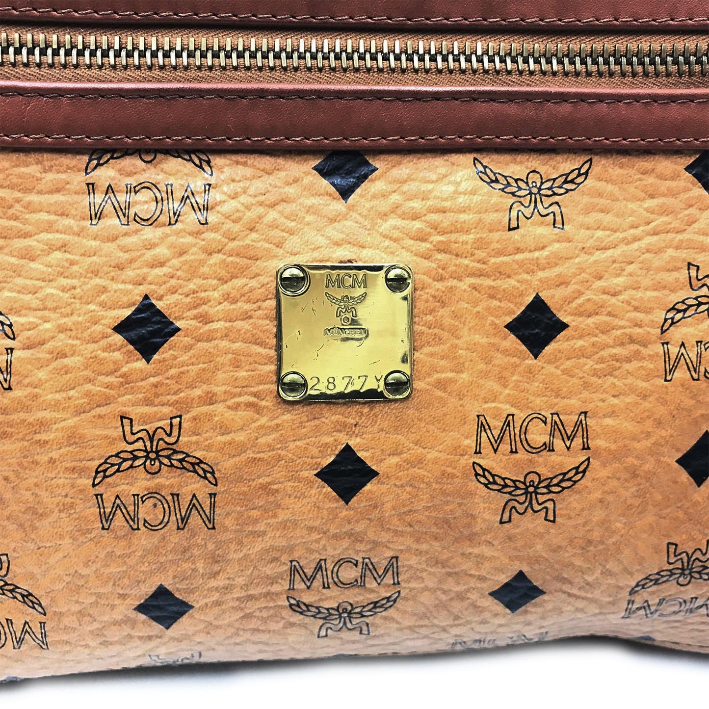 MCM Visetos Clutch Bag