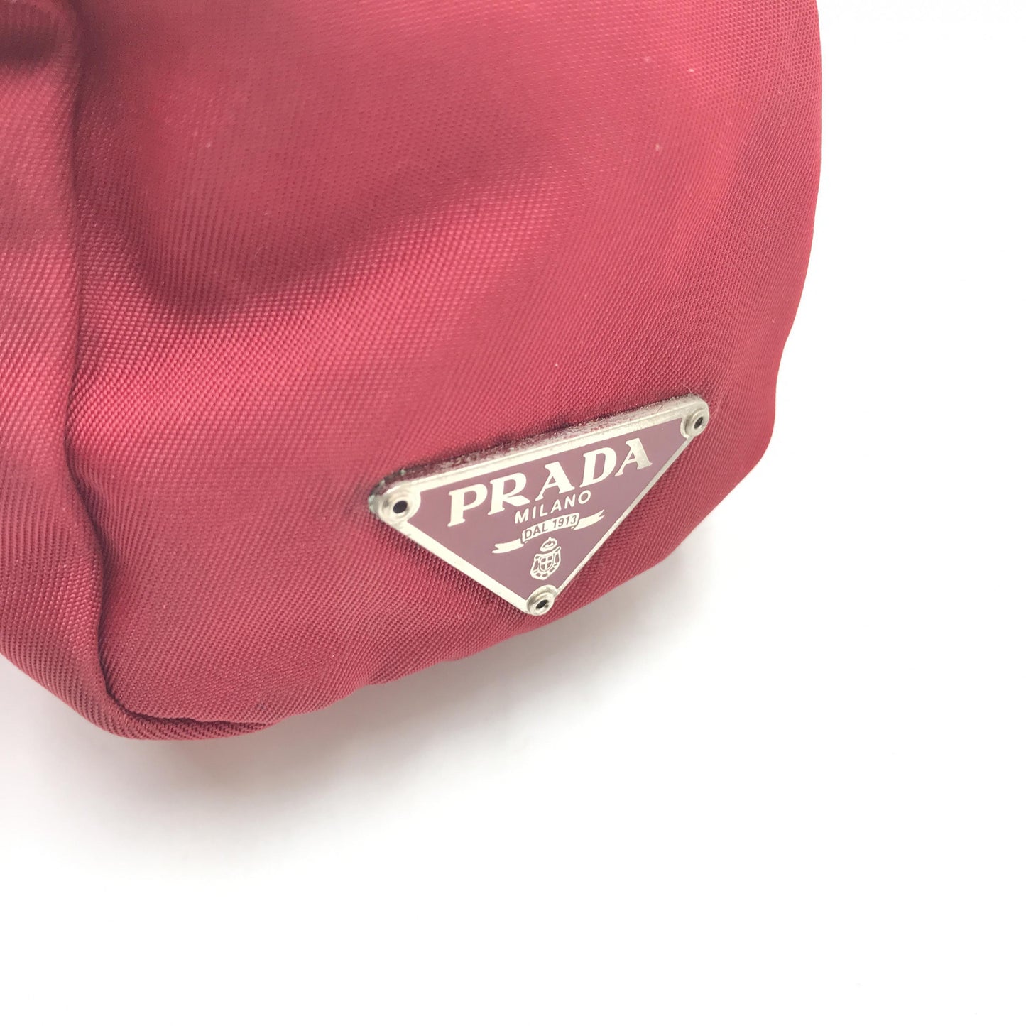 Prada Triangle Plate Pouch