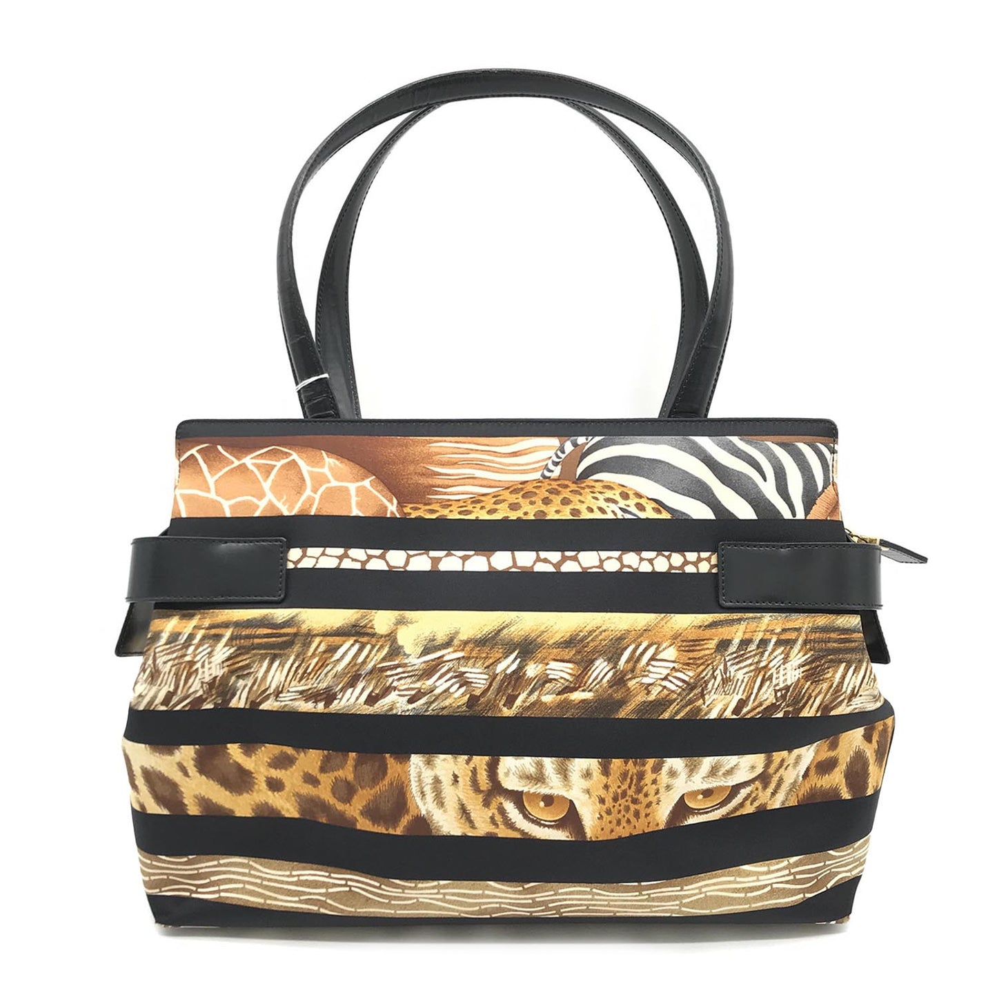 Salvatore Ferragamo Animal Print Shoulder Bag