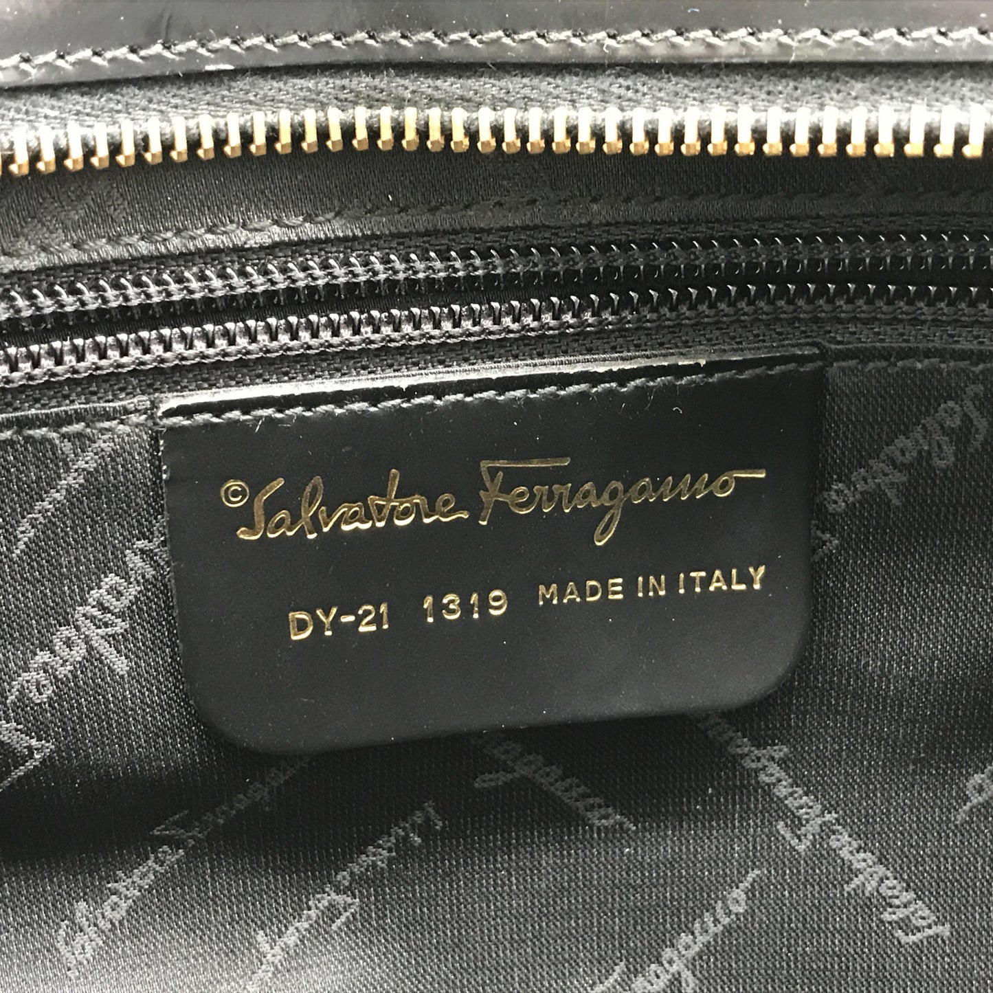 Salvatore Ferragamo Animal Print Shoulder Bag