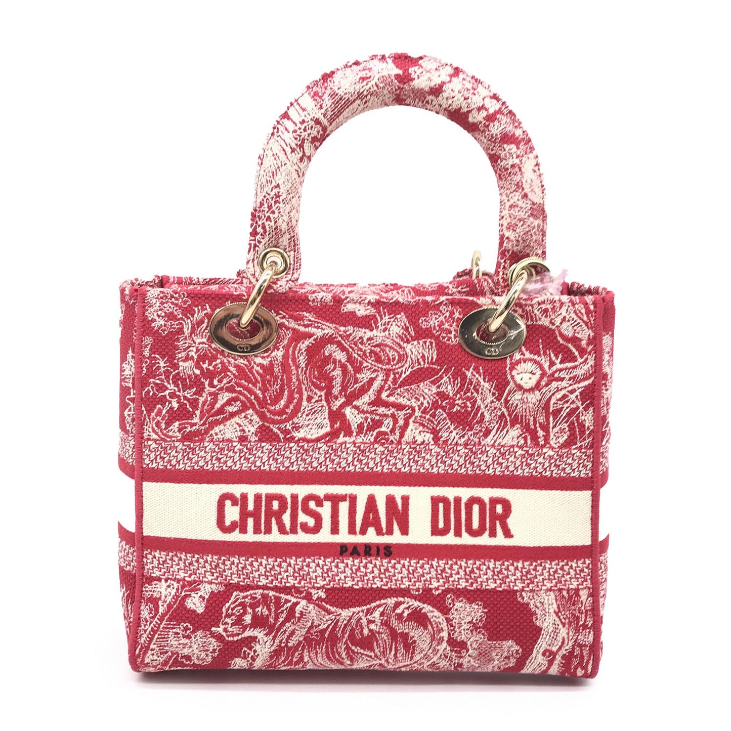 Christian Dior Dior Toile de Jouy Reverse Embroidery Bag