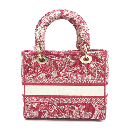 Christian Dior Dior Toile de Jouy Reverse Embroidery Bag