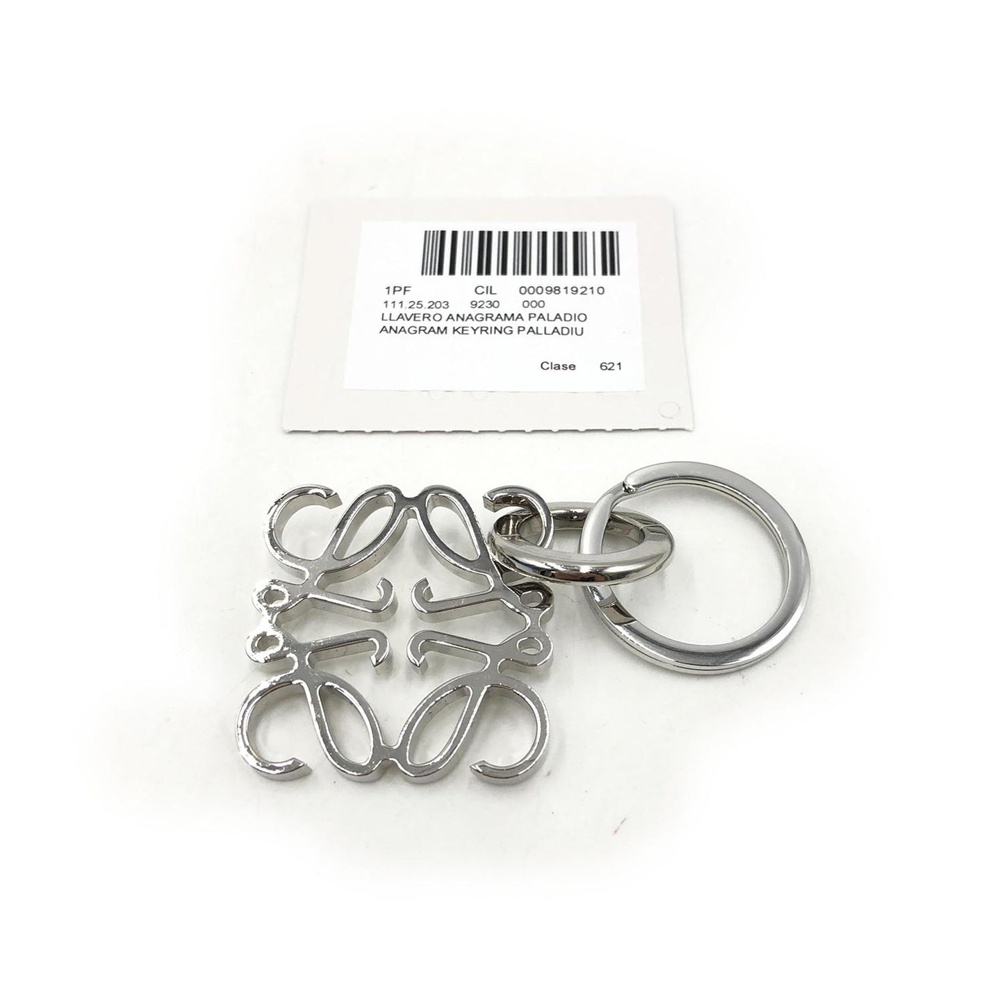 Loewe Anagram Keyring Silver