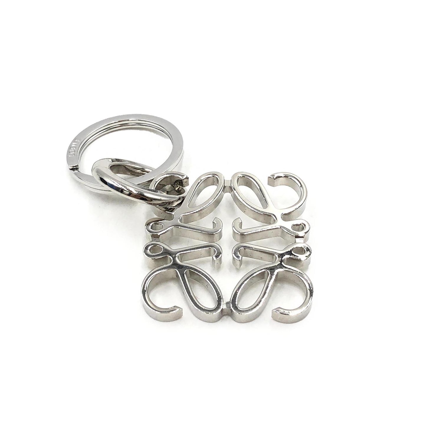 Loewe Anagram Keyring Silver