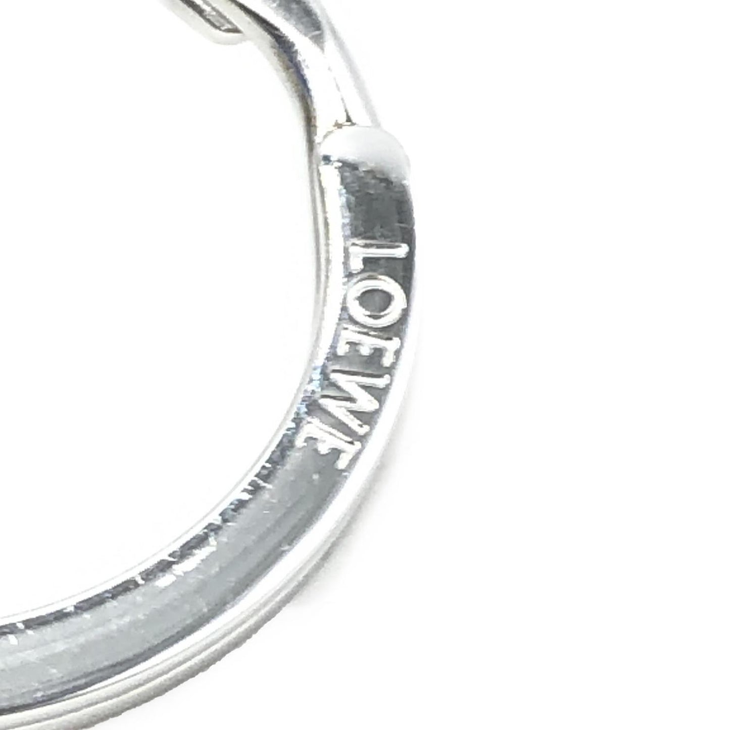 Loewe Anagram Keyring Silver