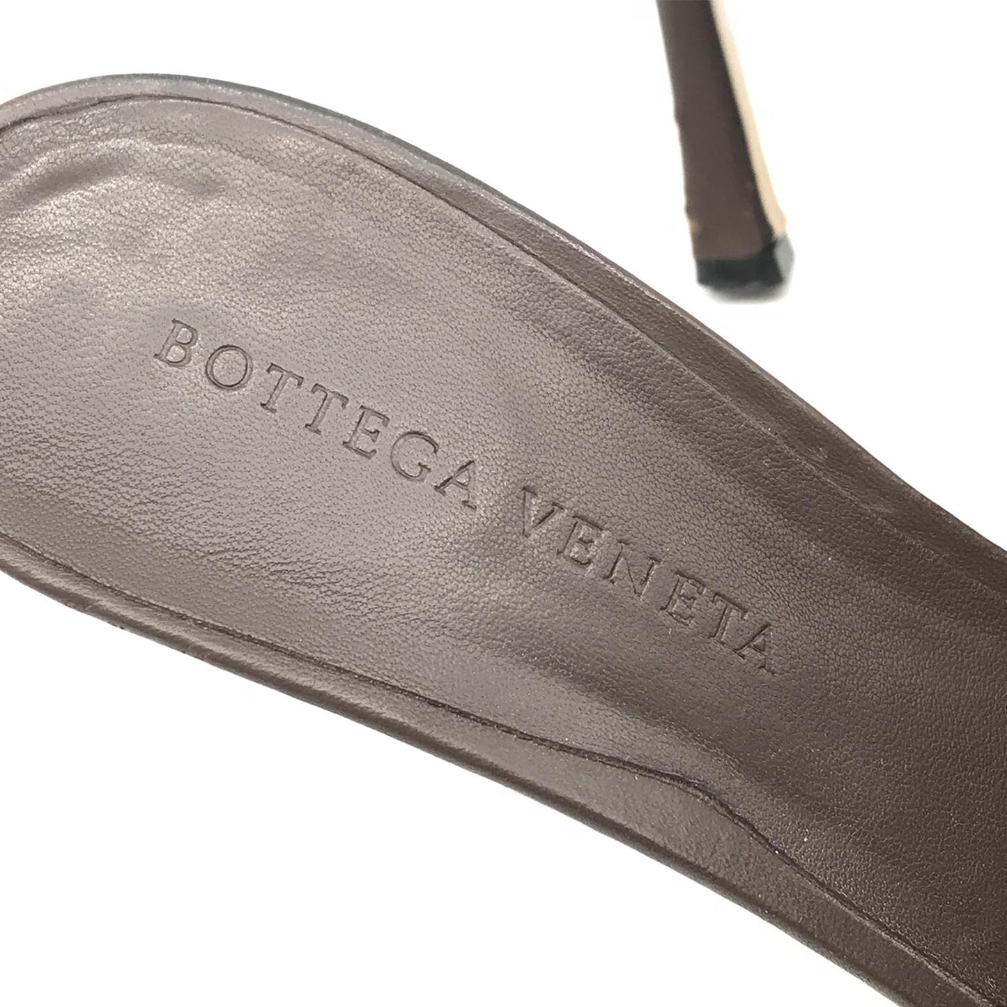 Bottega Veneta Matelasse Leather Heeled Mules