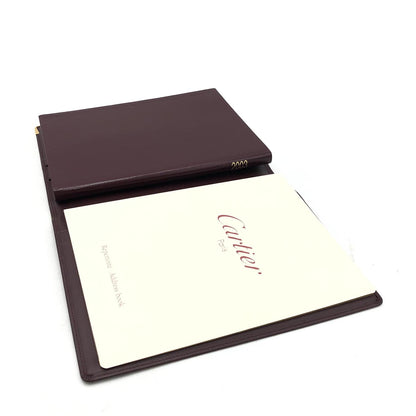 Cartier Must de Bordeaux Bifold Wallet