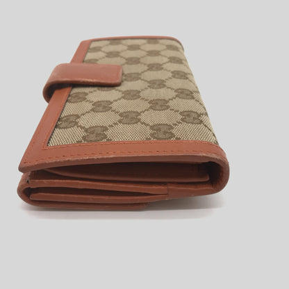 Gucci GG Canvas Bifold Long Wallet