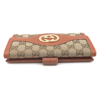 Gucci GG Canvas Bifold Long Wallet