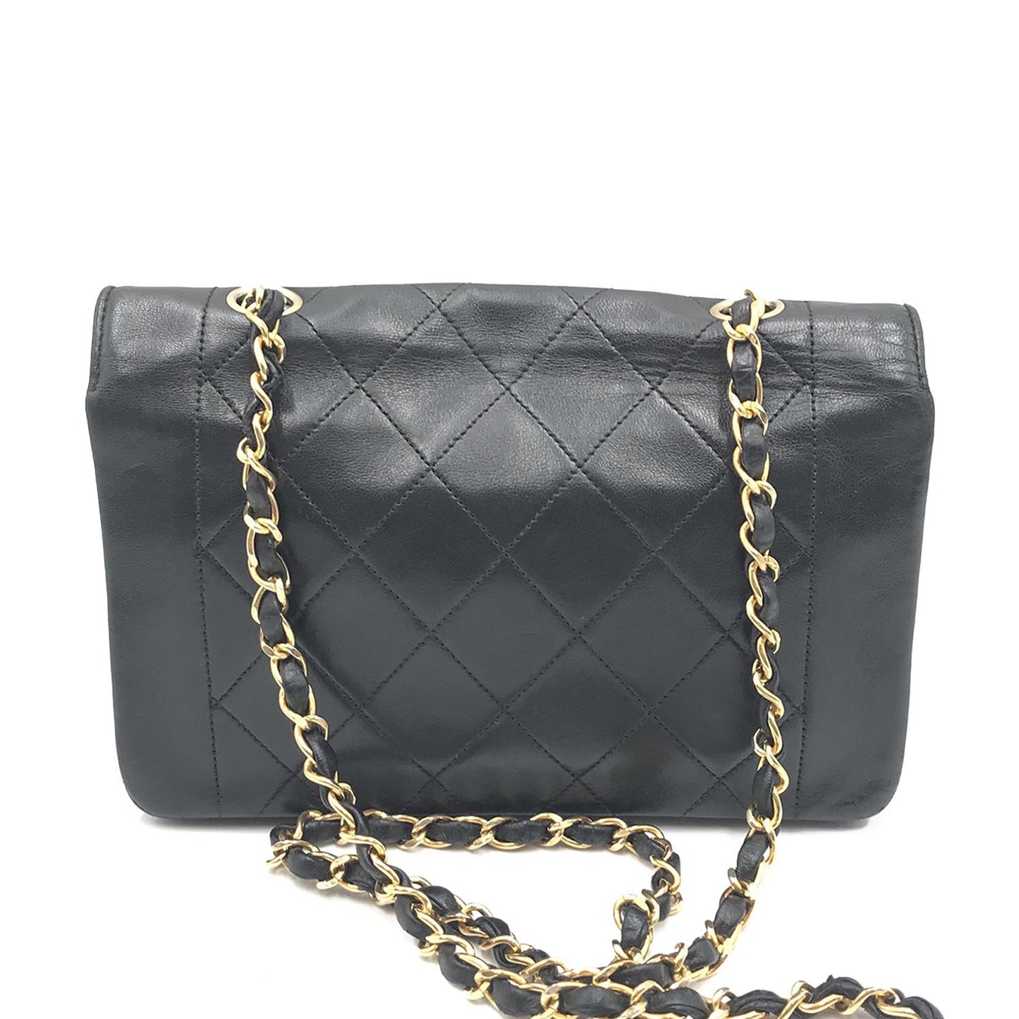 Chanel Matelasse Diana Flap Bag Black