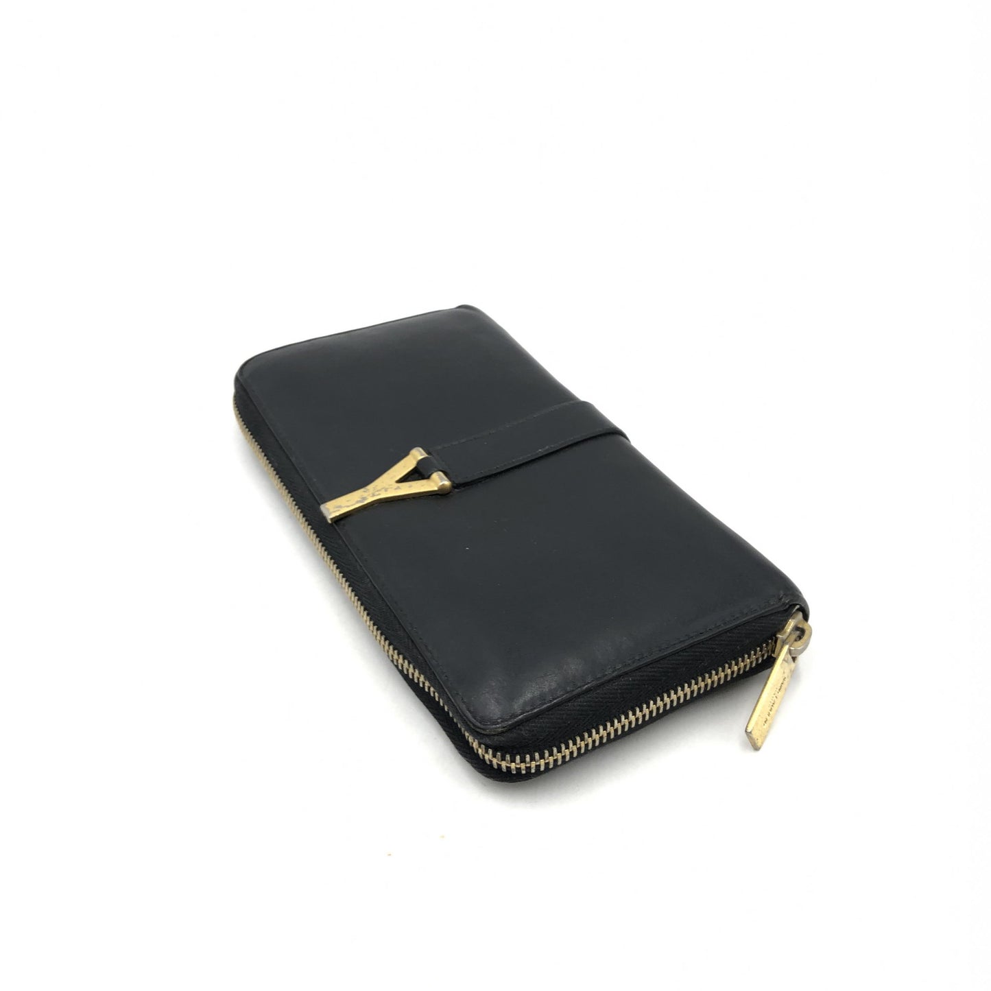 Yves Saint Laurent Classic Y Ligne Zip Around Wallet