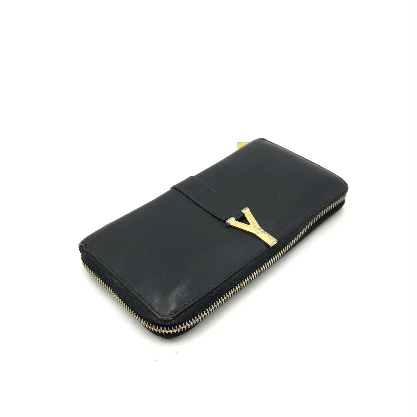 Yves Saint Laurent Classic Y Ligne Zip Around Wallet