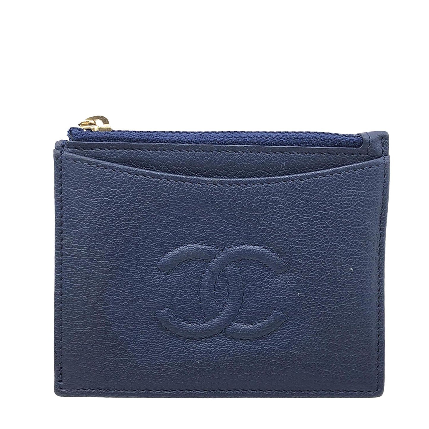 Chanel Caviar Timeless CC Card Holder