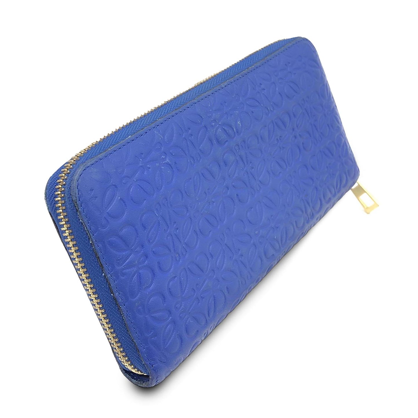 Loewe Anagram Embossed Calf Leather Wallet