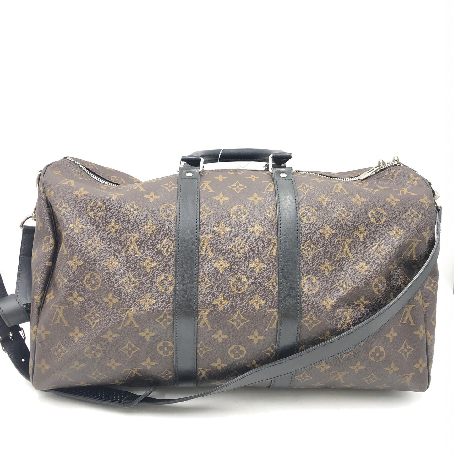 Louis Vuitton Monogram Macassar Keepall Bandouliere 45