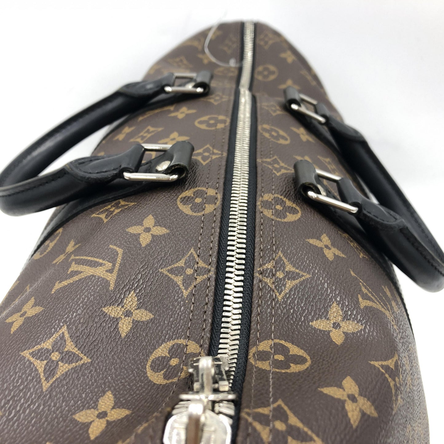 Louis Vuitton Monogram Macassar Keepall Bandouliere 45