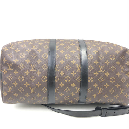 Louis Vuitton Monogram Macassar Keepall Bandouliere 45