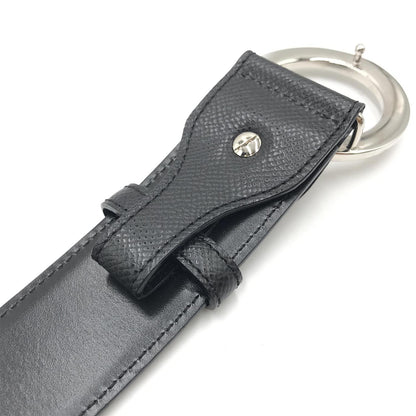 Bulgari Logo Leather Belt