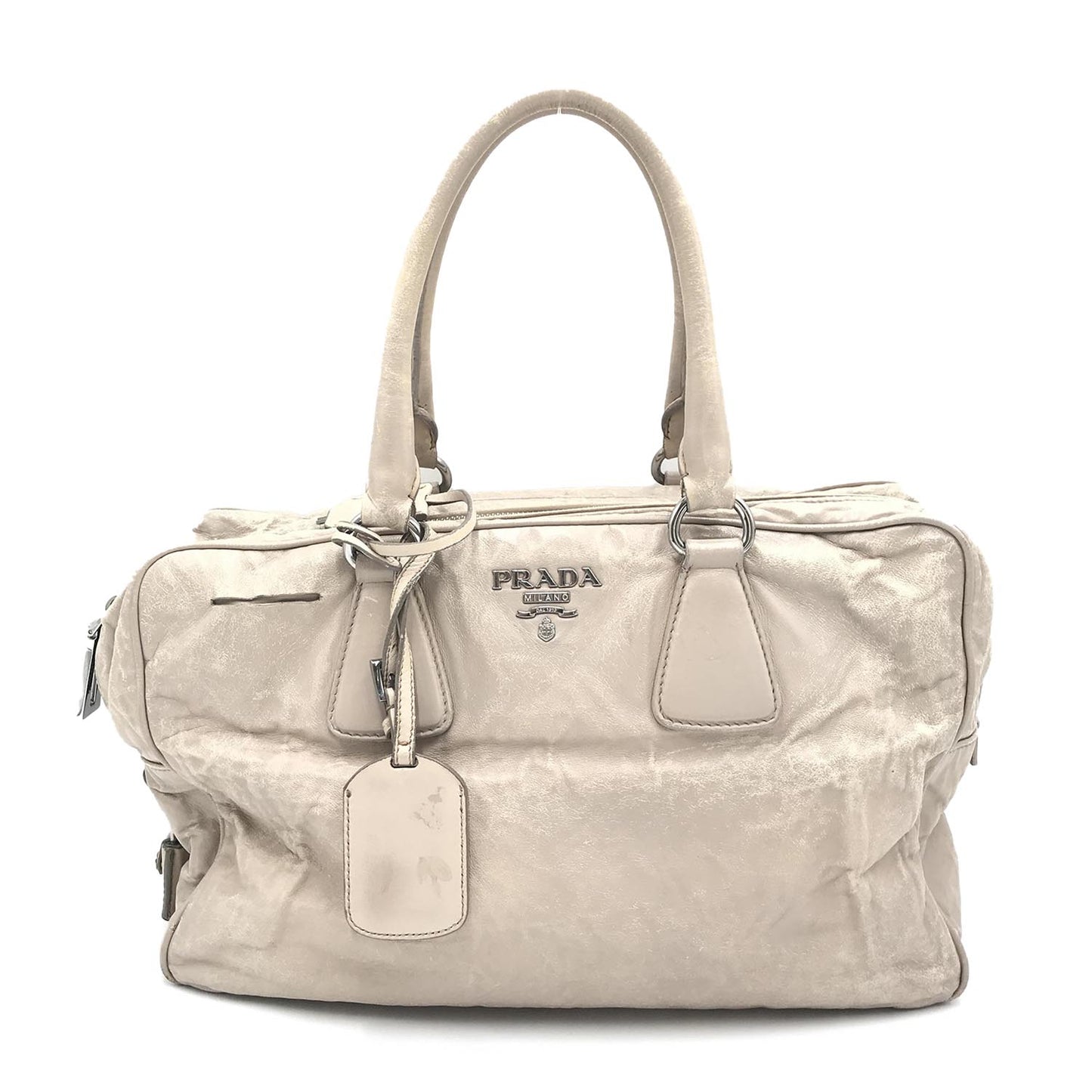 Prada Nappa Antique Satchel Bag