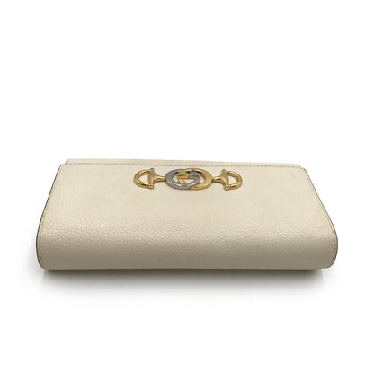 Gucci Leather Continental Wallet