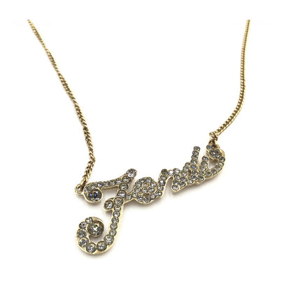 Fendi Logo Necklace