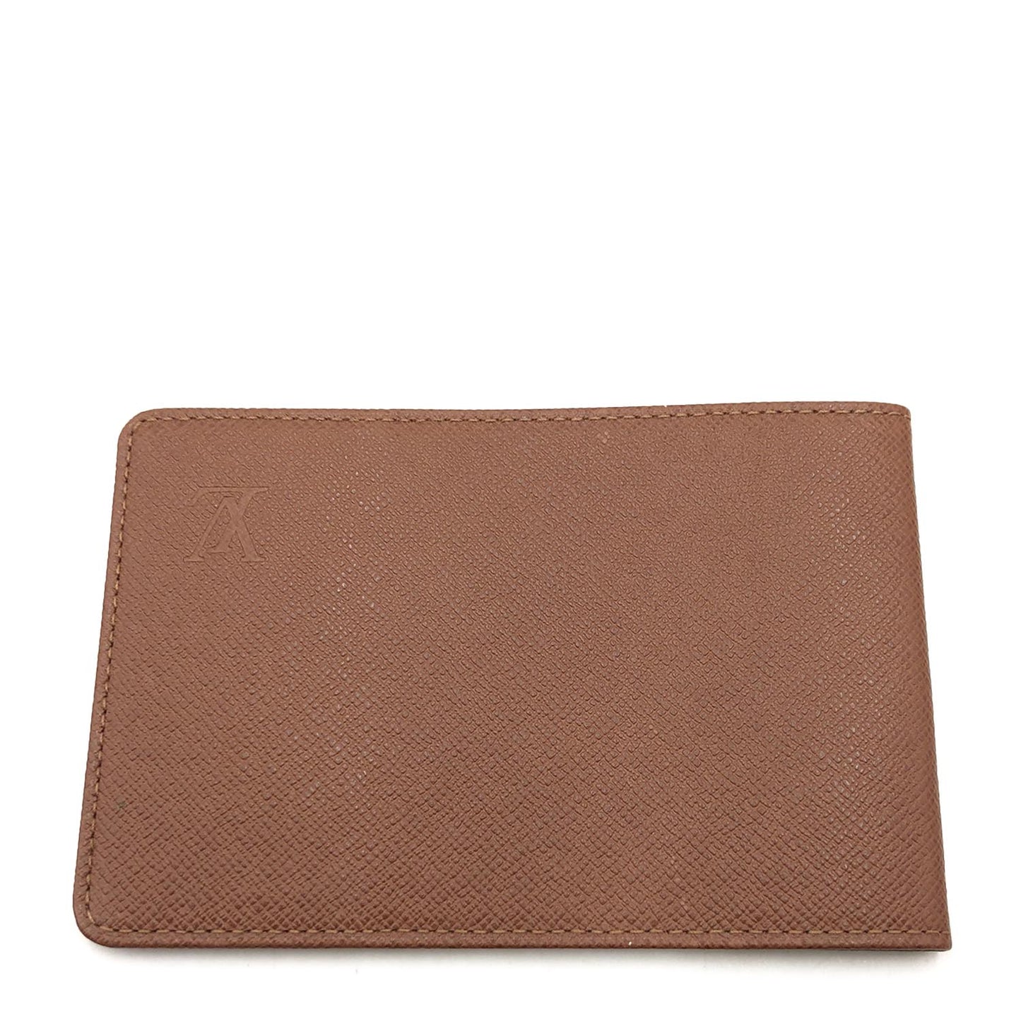 Louis Vuitton Taiga Leather Card Holder Wallet