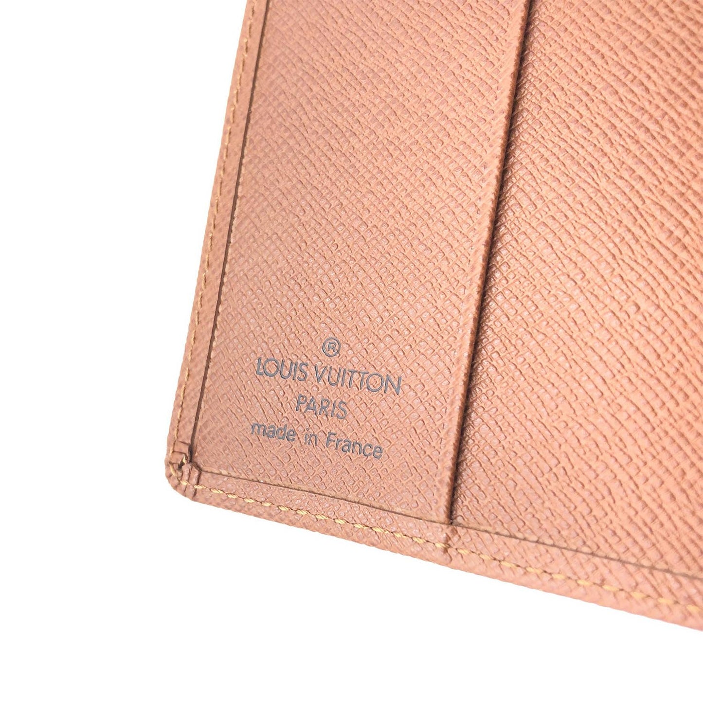 Louis Vuitton Taiga Leather Card Holder Wallet