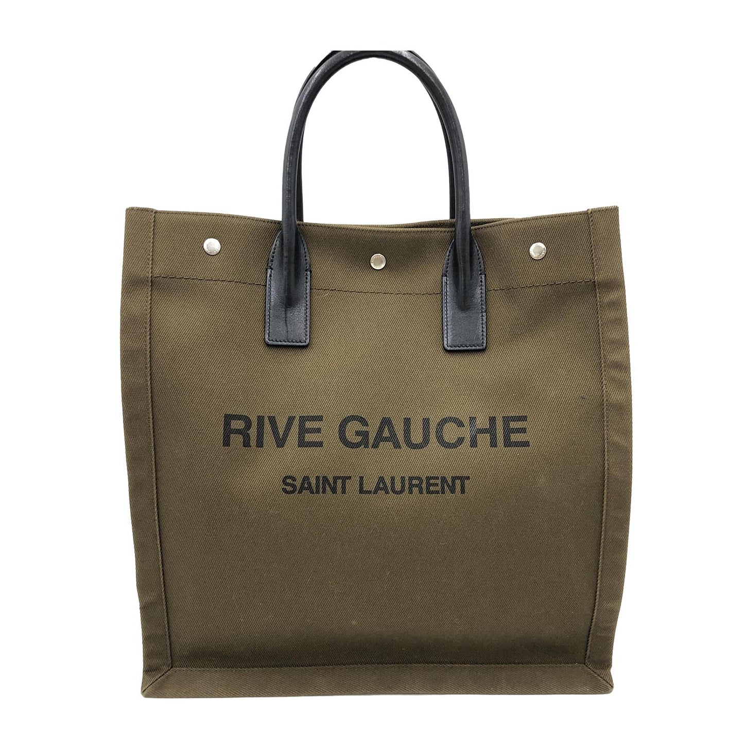 Yves Saint Laurent Rive Gauche Tote Canvas Bag