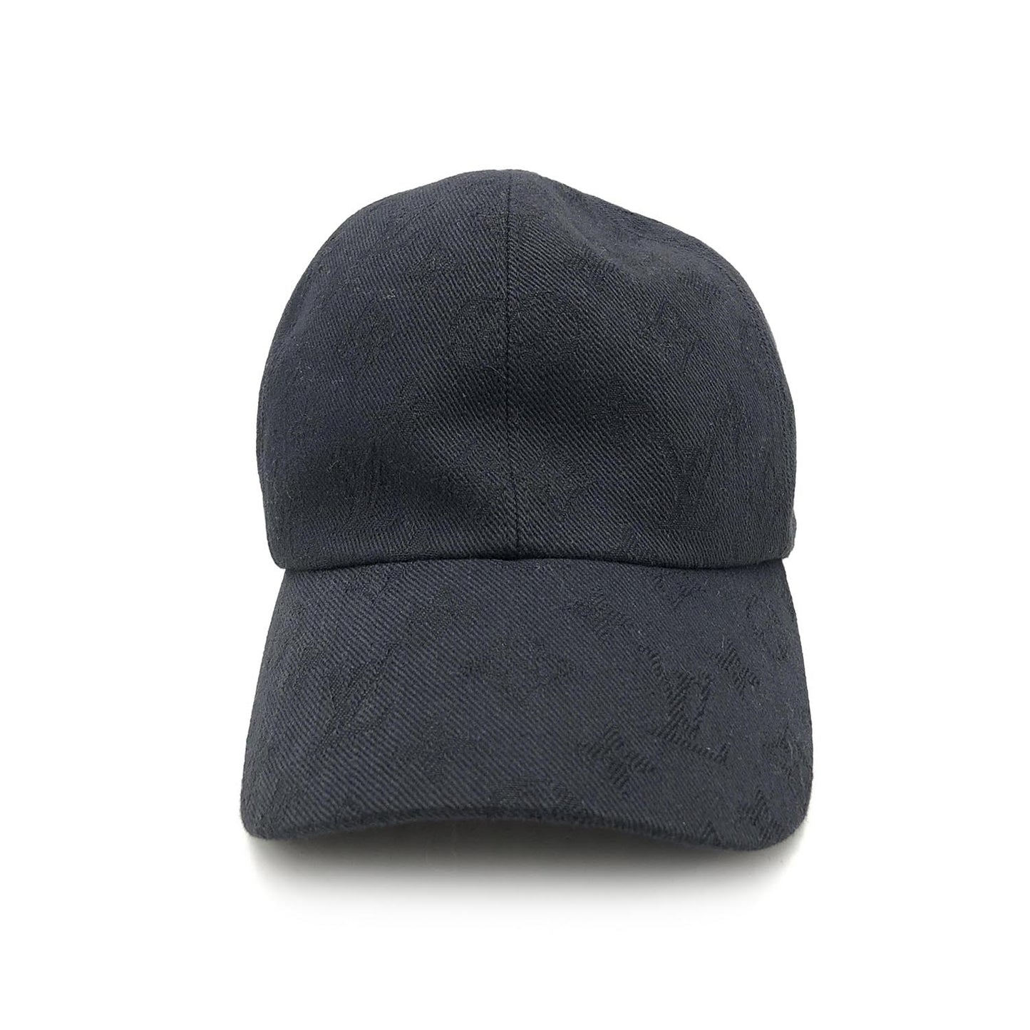 Louis Vuitton Black Monogram Essential Cap