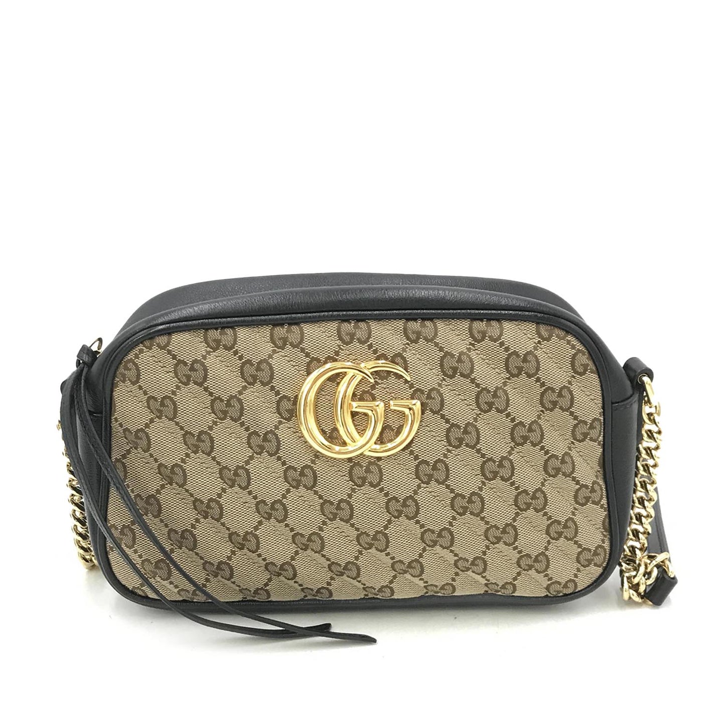 Gucci GG Marmont Matelasse Diagonal Small Shoulder Bag