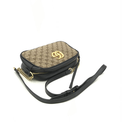 Gucci GG Marmont Matelasse Diagonal Small Shoulder Bag