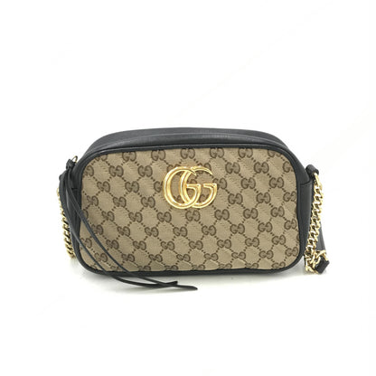 Gucci GG Marmont Matelasse Diagonal Small Shoulder Bag