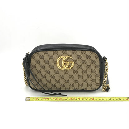 Gucci GG Marmont Matelasse Diagonal Small Shoulder Bag