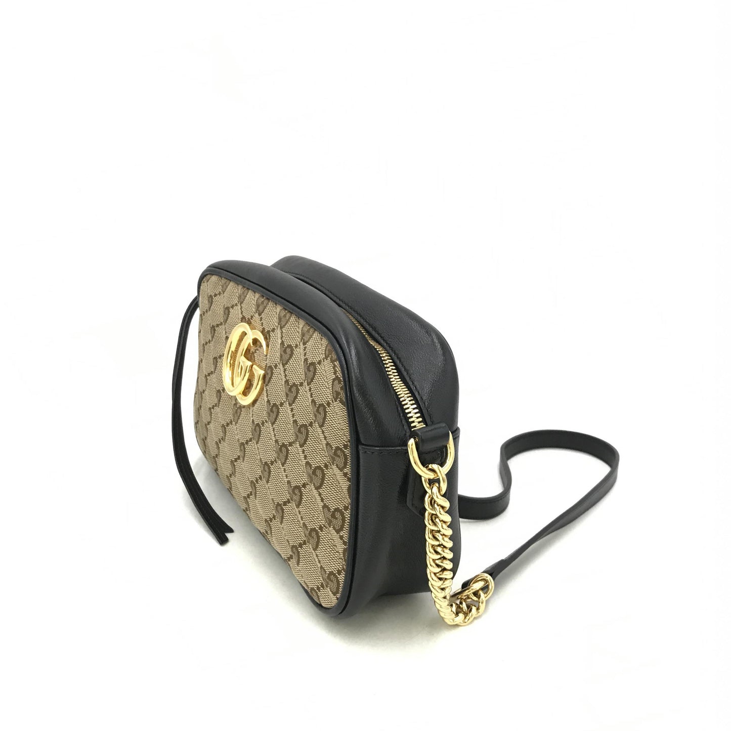 Gucci GG Marmont Matelasse Diagonal Small Shoulder Bag