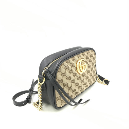 Gucci GG Marmont Matelasse Diagonal Small Shoulder Bag