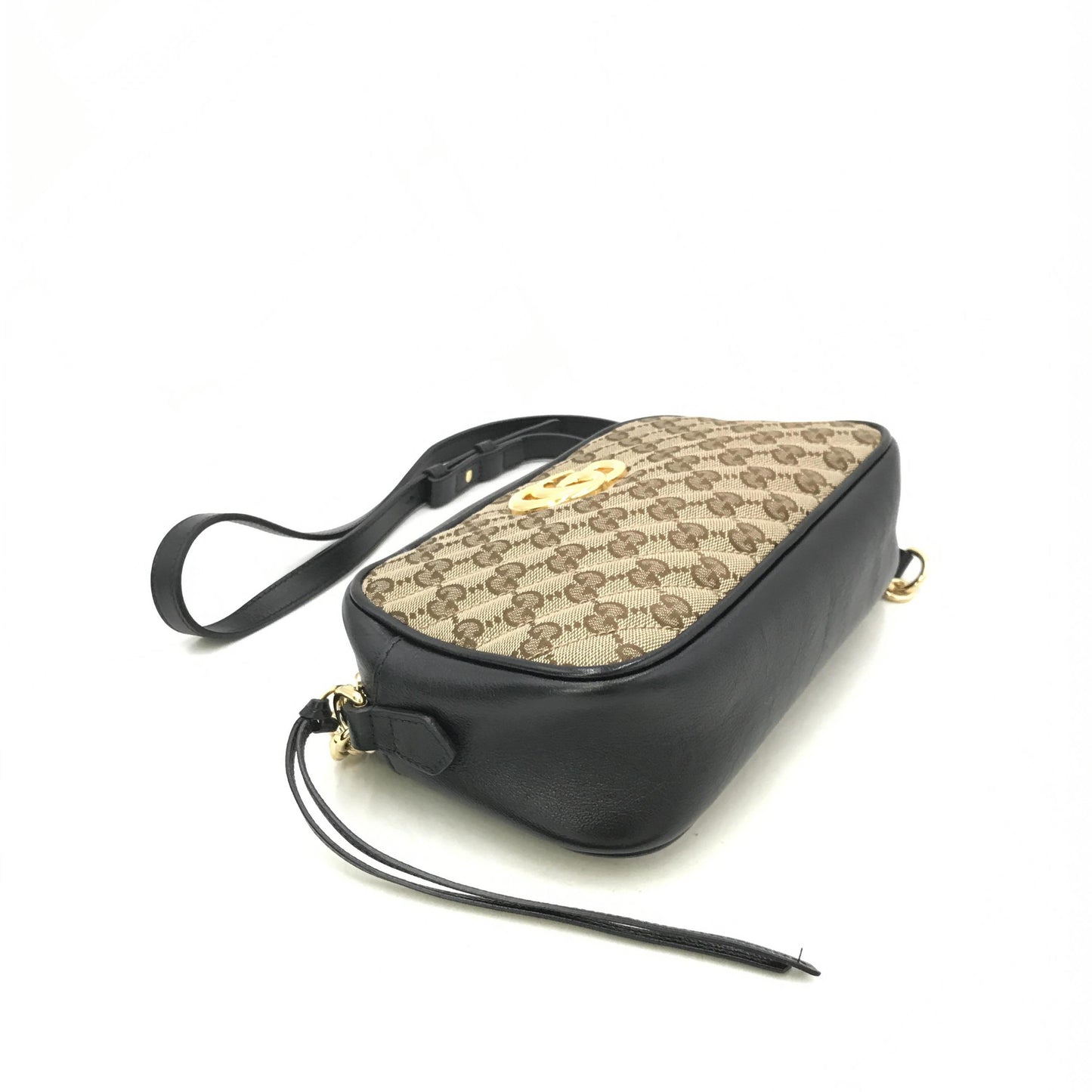 Gucci GG Marmont Matelasse Diagonal Small Shoulder Bag