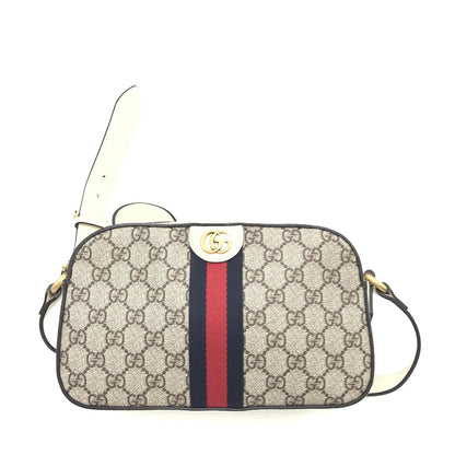 Gucci Ophidia Camera Shoulder Bag GG Coated Canvas