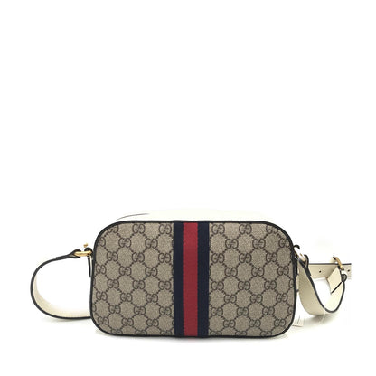 Gucci Ophidia Camera Shoulder Bag GG Coated Canvas