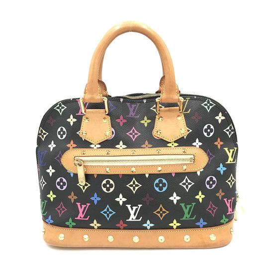 Louis Vuitton Monogram Multicolor Alma Black