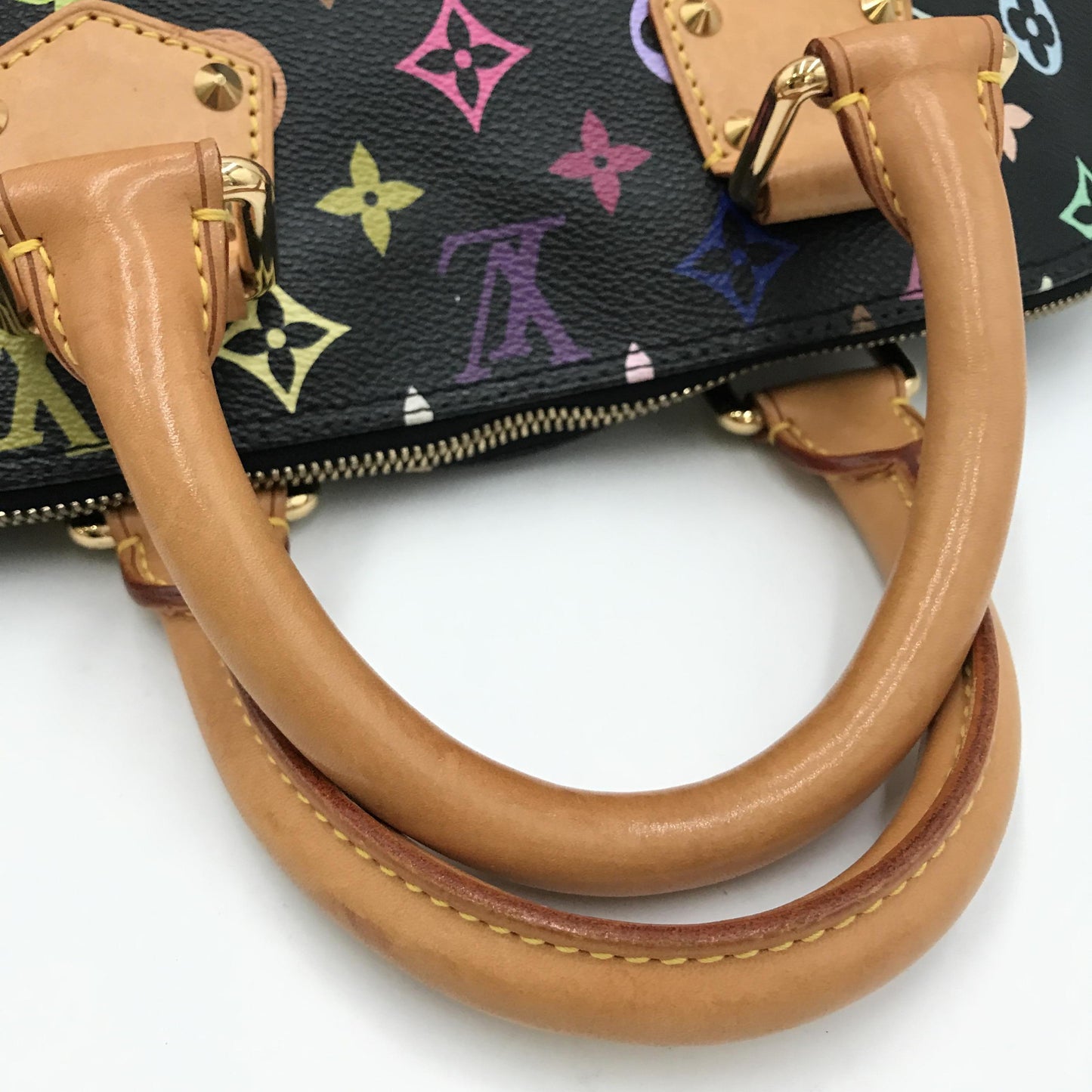 Louis Vuitton Monogram Multicolor Alma Black