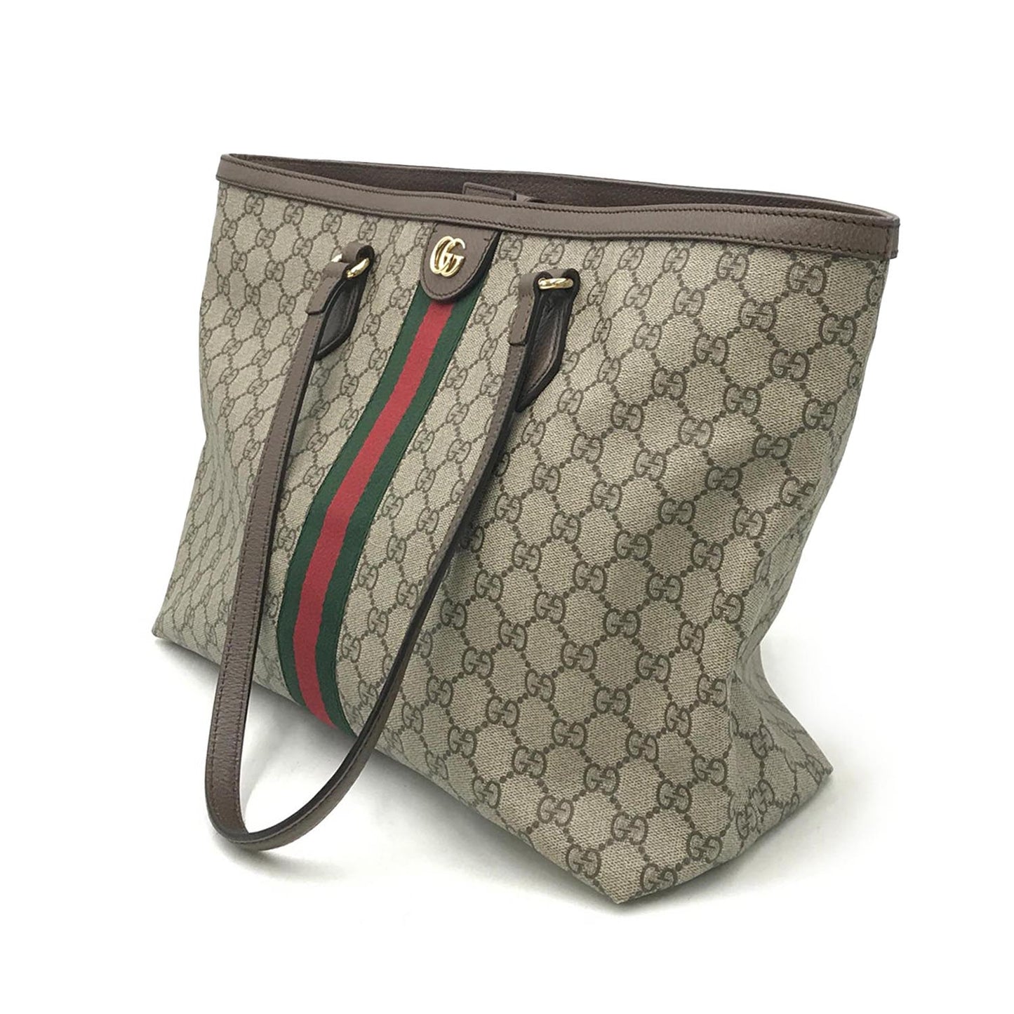 Gucci Ophidia Shopping Tote GG Coated Canvas Medium